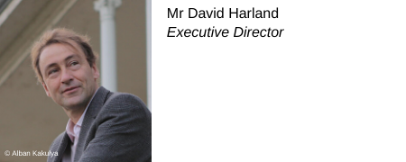David Harland, Directeur exécutif