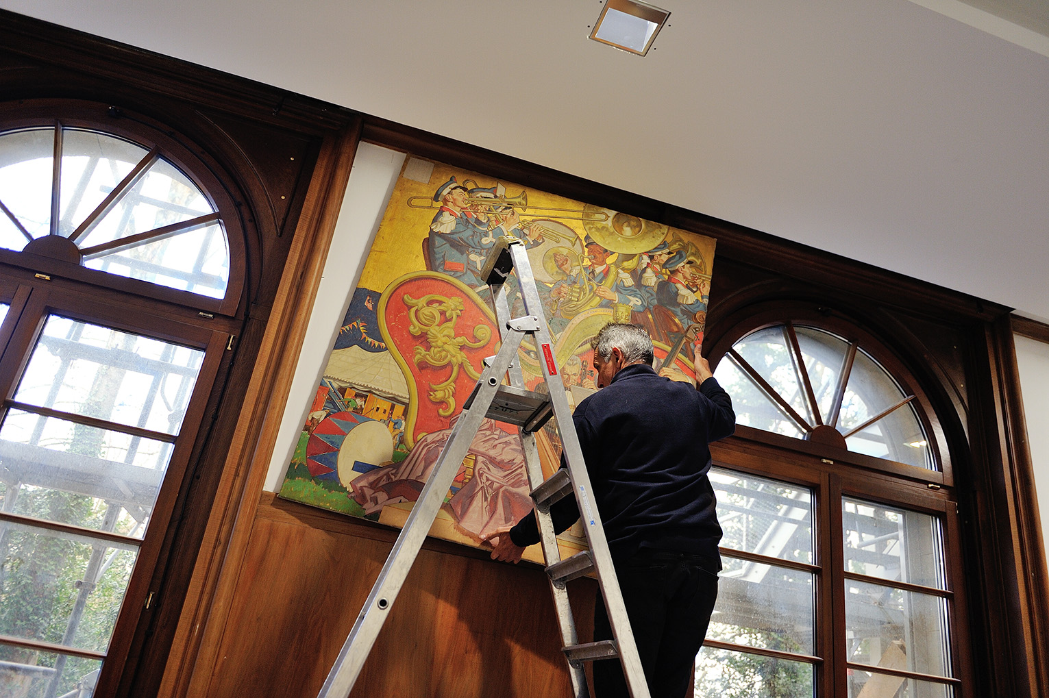 Restorations of WTO murals