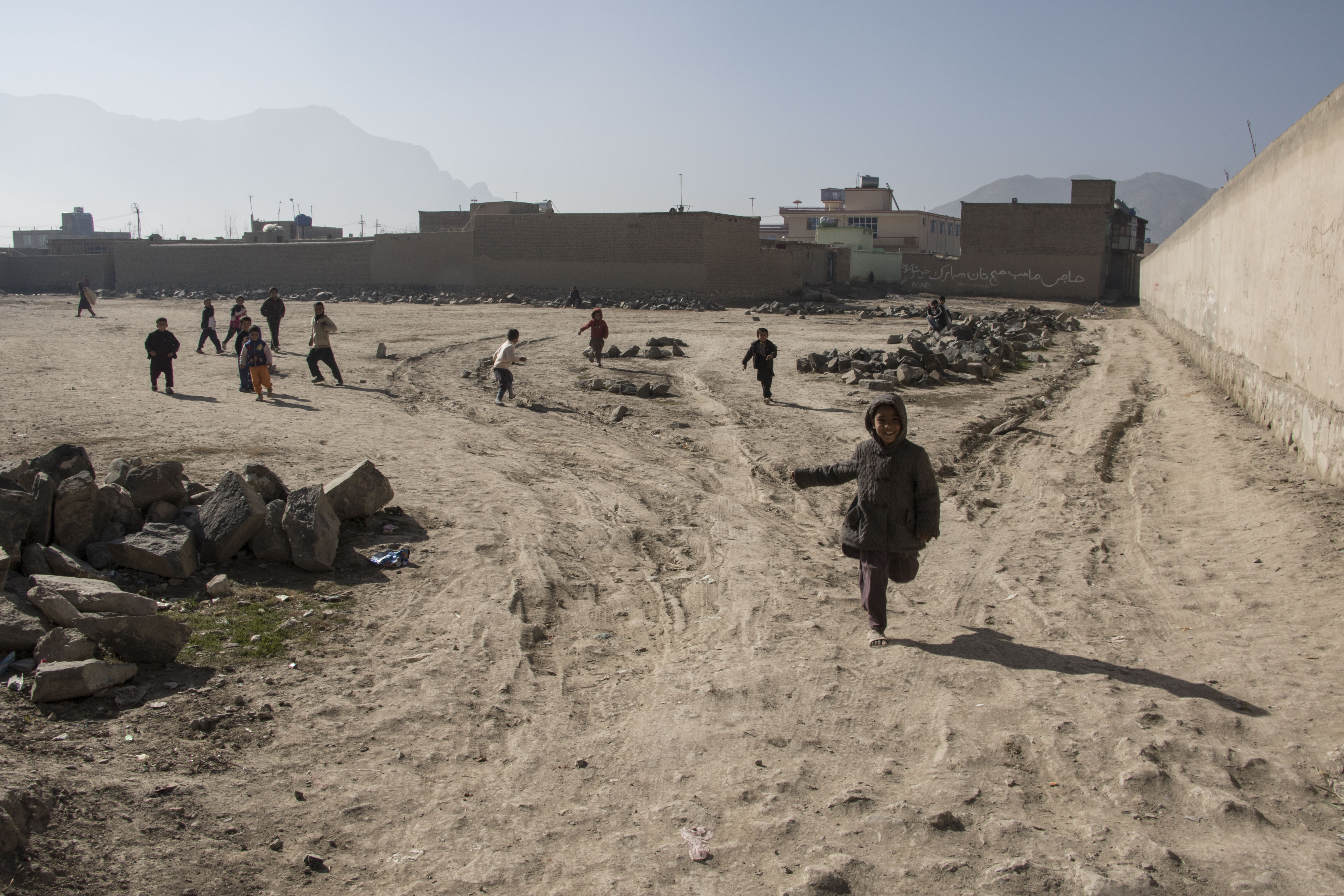 This image was taken in Afghanistan in 2015 by Magnum photographer Gueorgui Pinkhassov. According to the 2023 Cluster Munition Monitor report, ‘Afghanistan declared in April 2023 that 9.9 km2 of land was contaminated with cluster munition remnants, covering 16 areas in the provinces of Faryab, Nangarhar, Paktya and Samangan.’