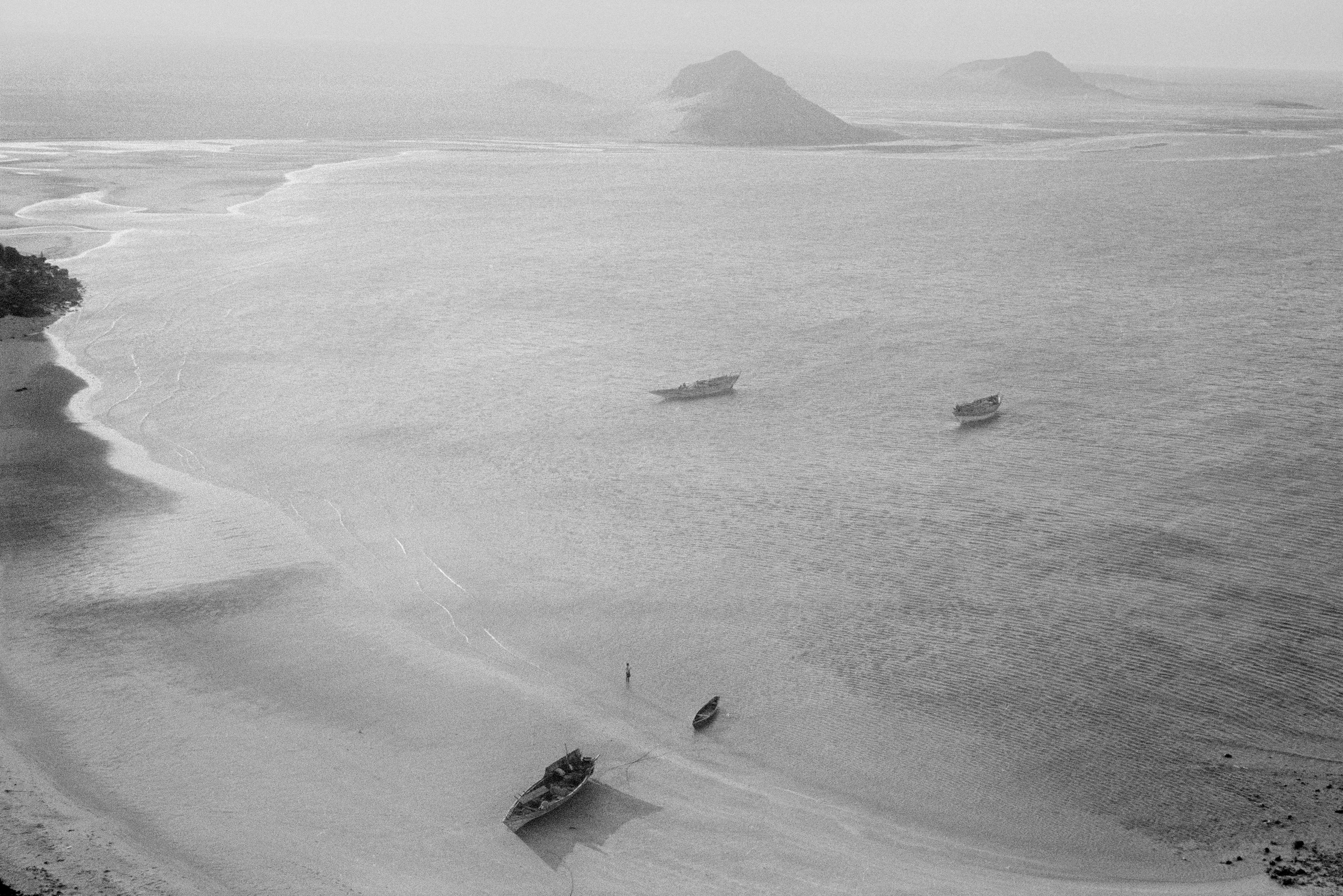 This breathtaking view of the Red Sea from Mouhoule, Djibouti, was pictured in 1984 by Magnum photographer Raymond Depardon