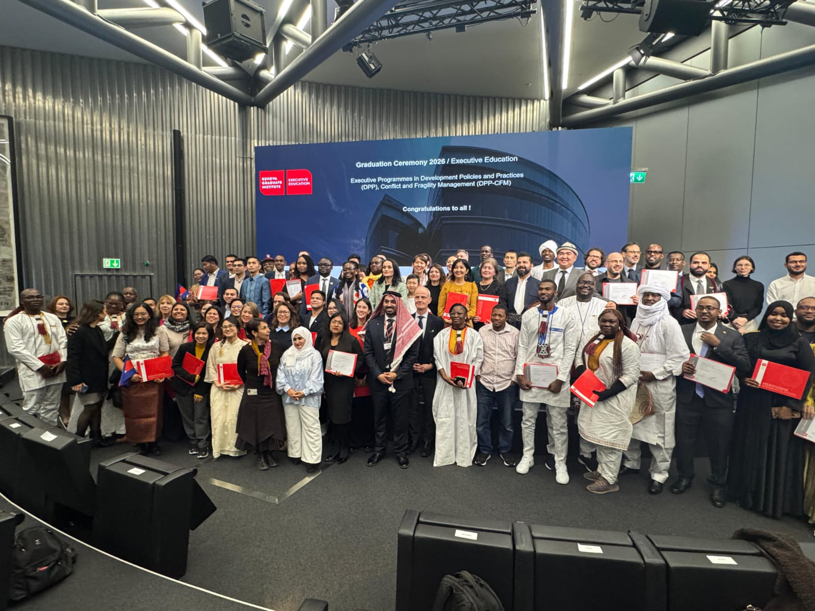 Graduation ceremony of the Executive Programme in Development Policies and Practices (DPP) at the Graduate Institute, 6 February 2026