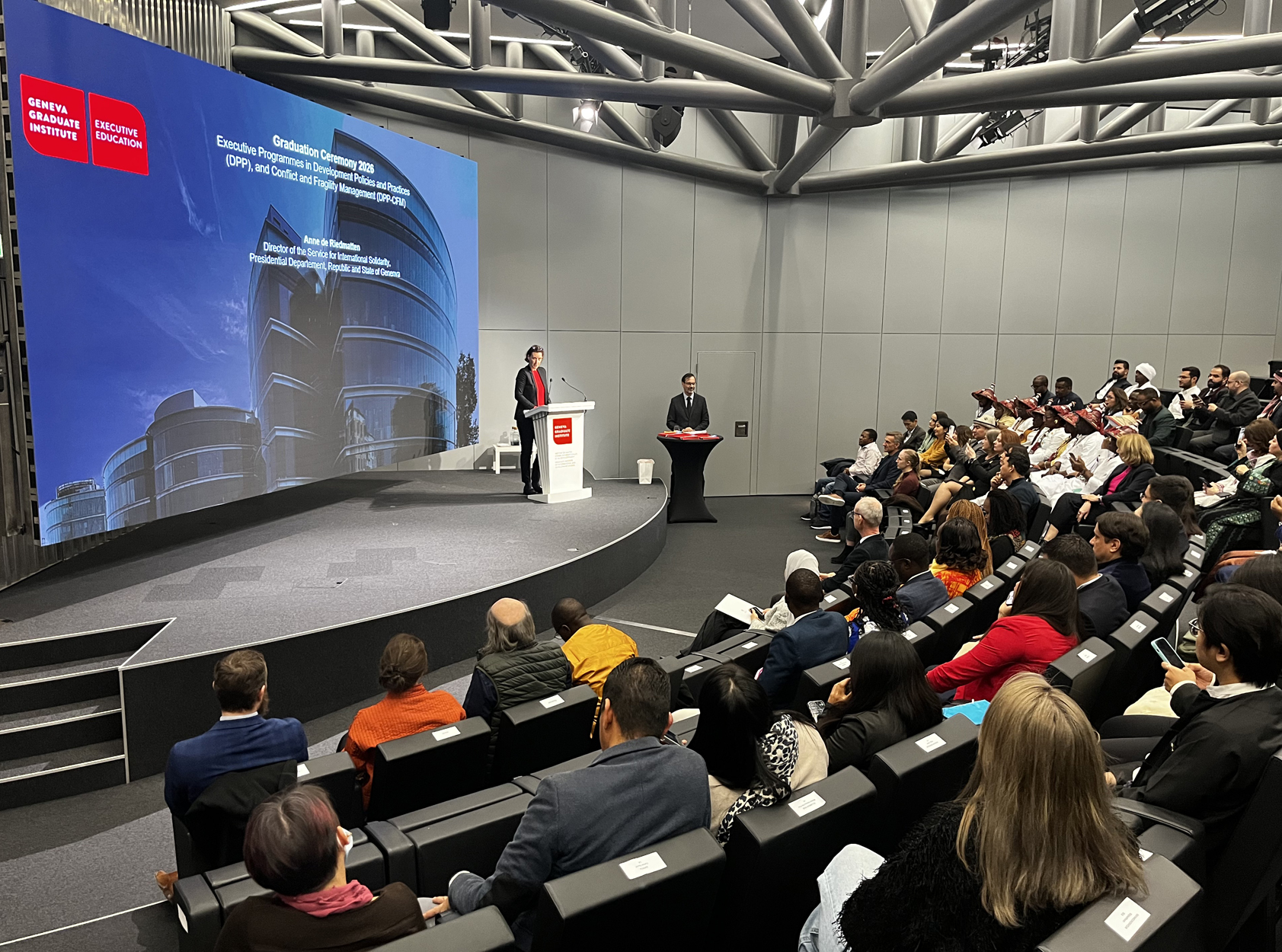 Graduation ceremony of the Executive Programme in Development Policies and Practices (DPP) at the Graduate Institute. 6 February 2026