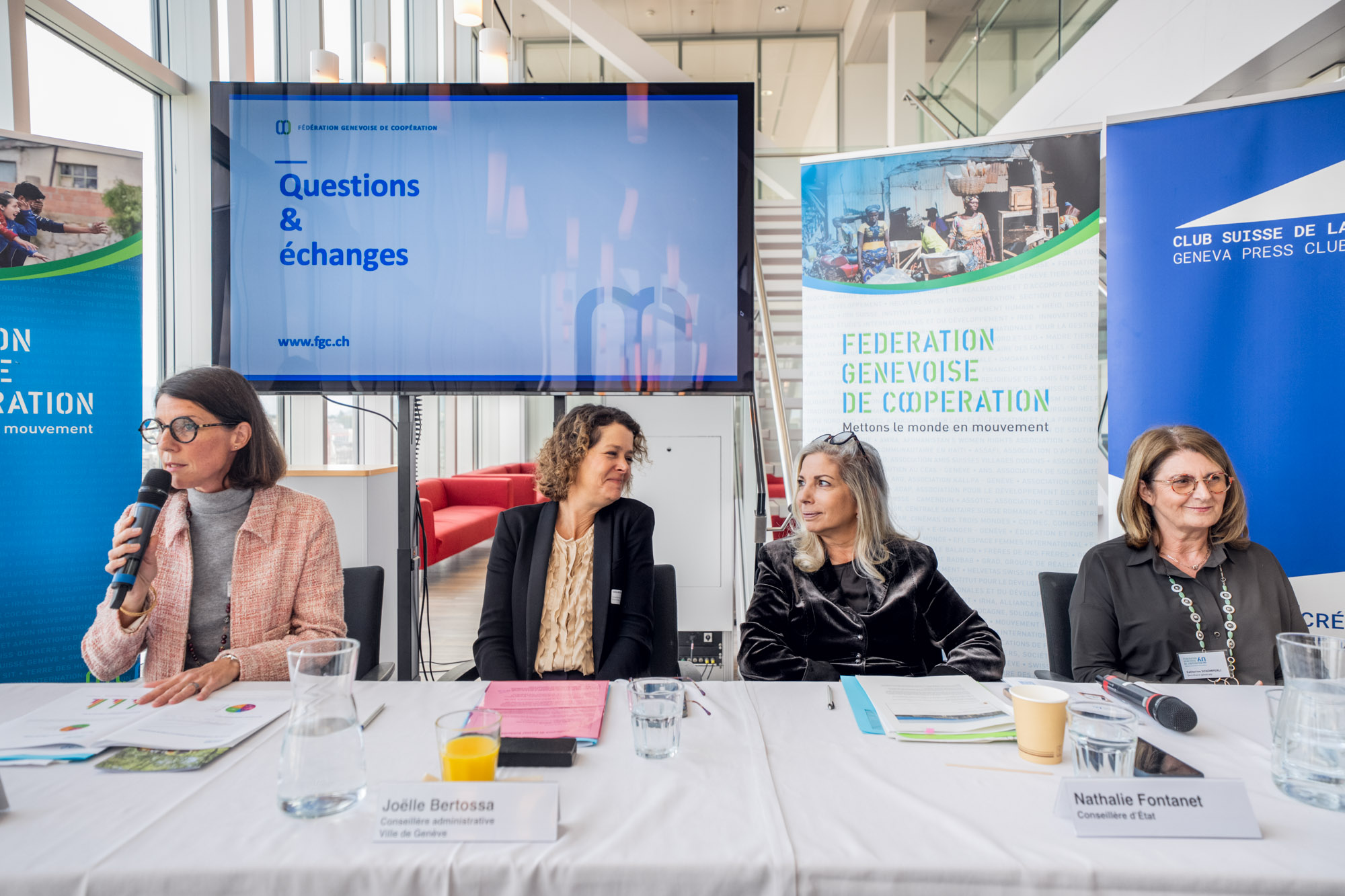 Conférence de Presse à l'occasion la présentation de la 9e édition des statistiques Solidarité Genève-Sud de la Fédération genevoise de coopération, le 13 octobre 2026