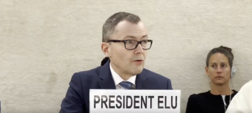 Human Rights Council elects Jürg Lauber