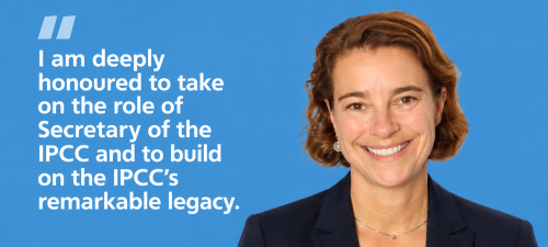 Annett Möhner appointed as the Secretary of the IPCC